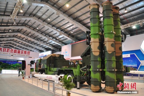 FD2000防空導彈首次亮相珠海航展 FD2000防空導彈首次亮相珠海航展