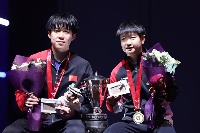三連冠！王楚欽/孫穎莎奪得世乒賽混雙冠軍