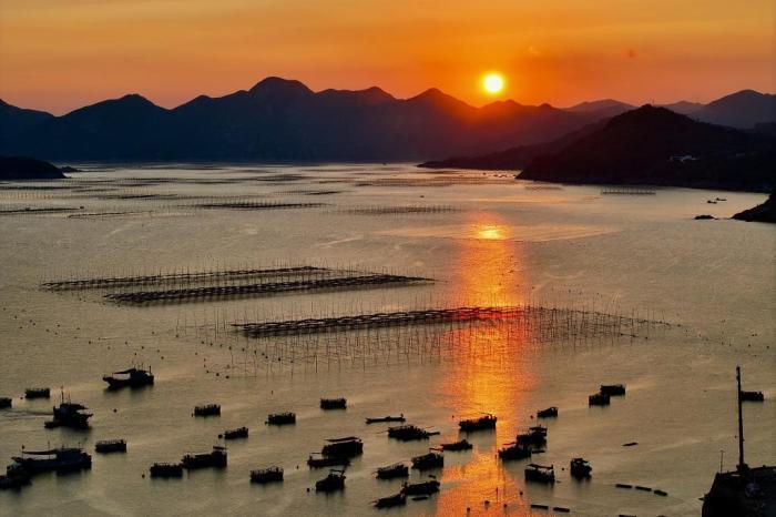 福建霞浦海濱風光旖旎