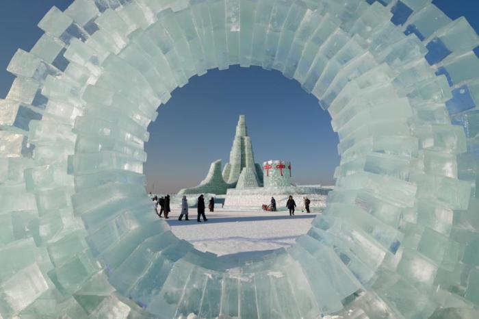 第二十七屆哈爾濱冰雪大世界開園