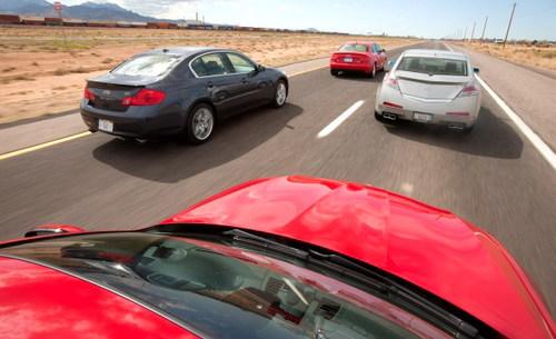 奧迪A4對比寶馬328/英菲尼迪G37/謳歌TL