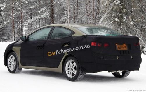 后排空間提升 換代伊蘭特雪地諜照再曝