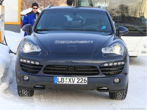 下周即將發(fā)布 保時(shí)捷新卡宴柴油版諜照