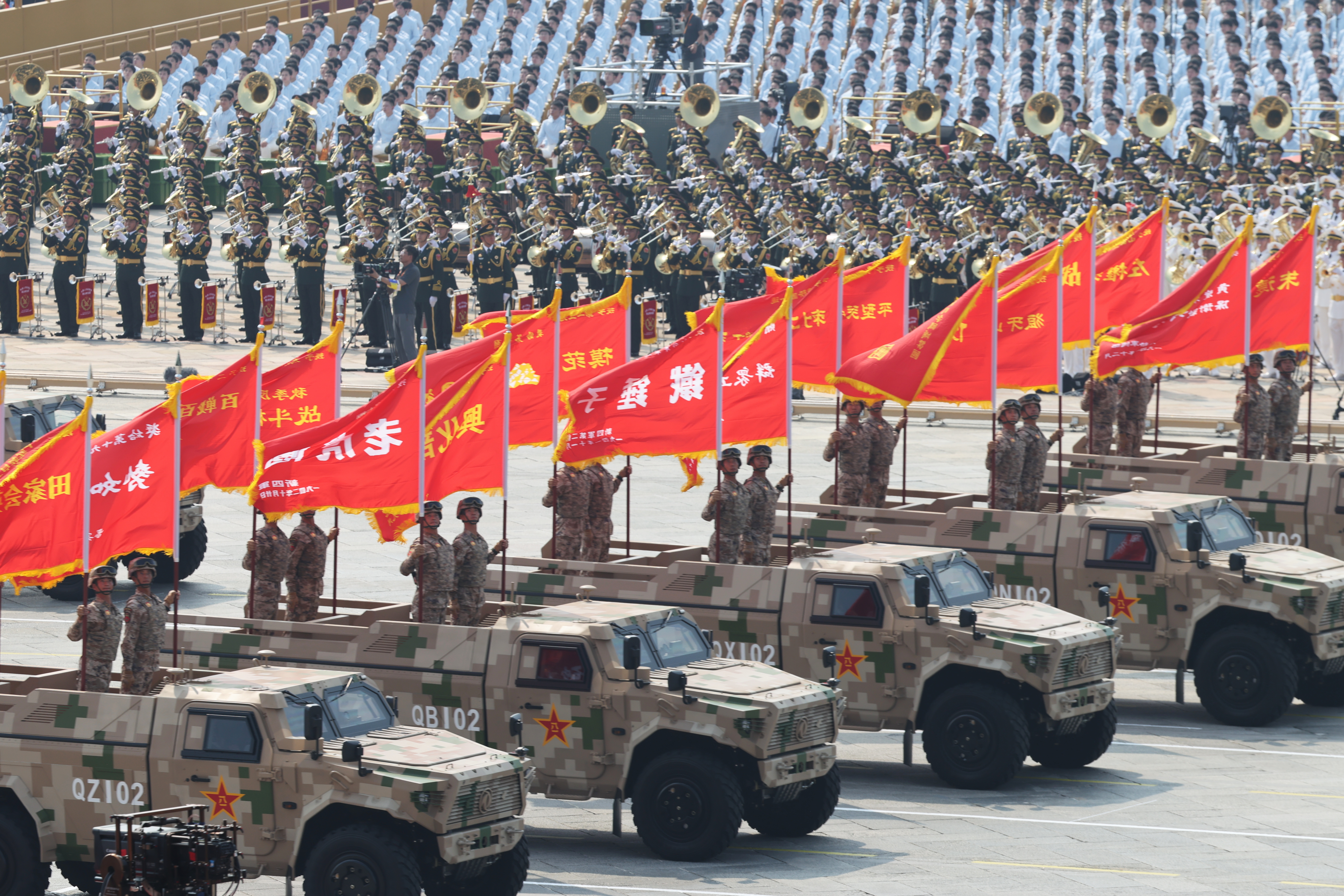 氣勢(shì)全開 記錄九三閱兵超燃時(shí)刻
