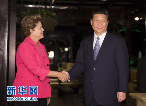 習(xí)近平會(huì)見巴西總統(tǒng):中國樂見拉美地區(qū)發(fā)展壯大