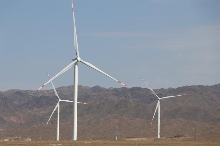 【共建“一帶一路”綠色成果】哈薩克斯坦·謝列克風(fēng)電場(chǎng)