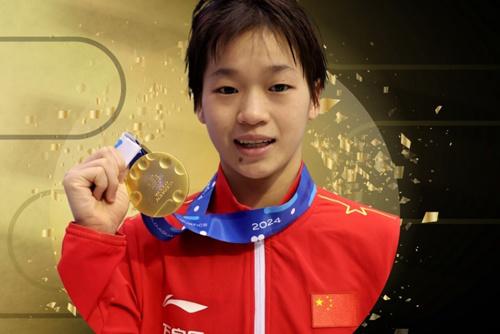 實(shí)至名歸！全紅嬋當(dāng)選年度最佳